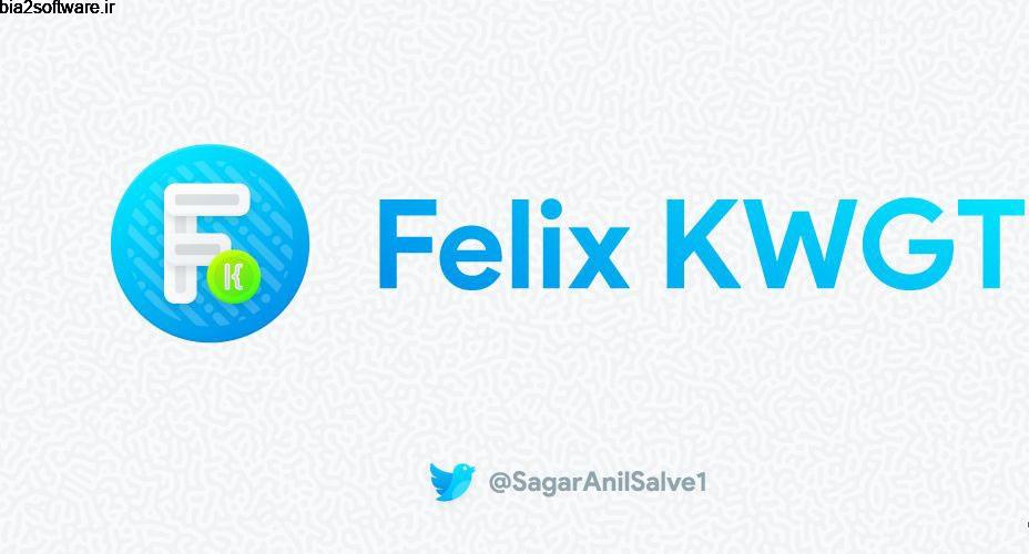 Felix KWGT 5.0.1  ویجت های آماده ساده و رنگارنگ فلیکس مخصوص اندروید