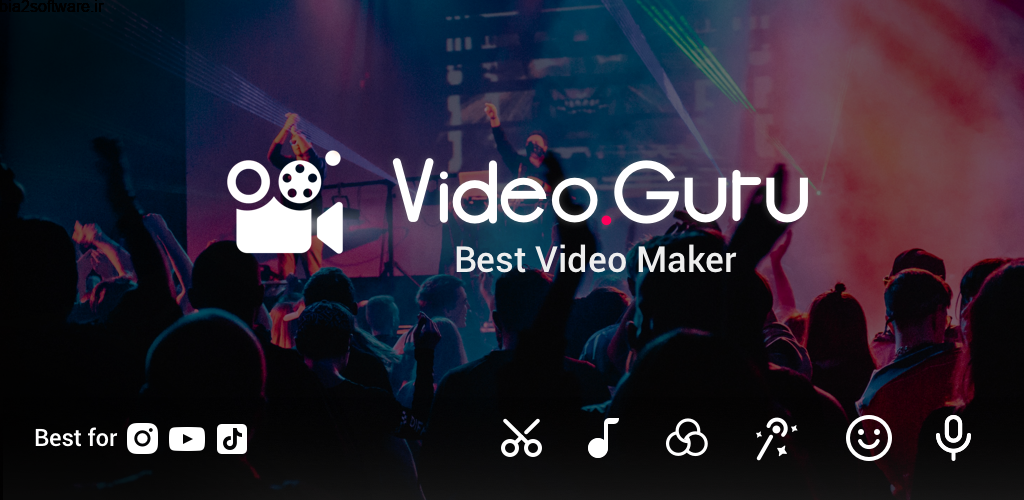 Video Maker – Video.Guru Full 1.330.79 ویرایشگر ویدئو خاص و پر امکانات ویدئو میکر اندروید !