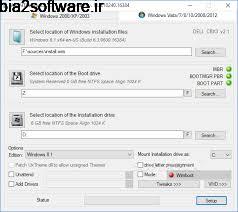 WinNTSetup 4.0 ساخت دیسک نصب سفارشی ویندوز WinNTSetup 4.0 ساخت دیسک نصب سفارشی ویندوز