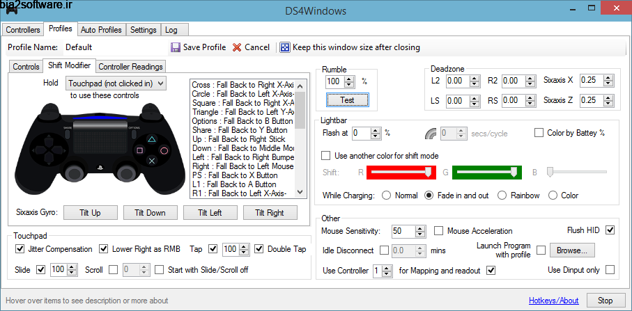 DS4Windows 2.0.4 استفاده از دسته پلی استیشن 4 برای بازیهای کامپیوتر DS4Windows 2.0.4 استفاده از دسته پلی استیشن 4 برای بازیهای کامپیوتر