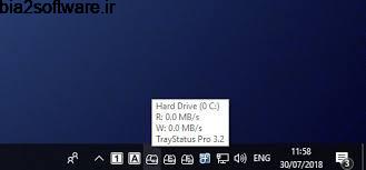 TrayStatus Pro 4.1 دسترسی سریع به انواع وضعیتها در نوار تسک بار TrayStatus Pro 4.1 دسترسی سریع به انواع وضعیتها در نوار تسک بار
