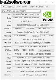 GPU Caps Viewer 1.44.1.0 نمایش دقیق مشخصات کارت گرافیک GPU Caps Viewer 1.44.1.0 نمایش دقیق مشخصات کارت گرافیک