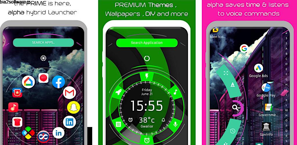 Alpha Hybrid Launcher Prime 8.5 لانچر زیبای آلفا هیبرید مخصوص اندروید Alpha Hybrid Launcher Prime 8.5 لانچر زیبای آلفا هیبرید مخصوص اندروید