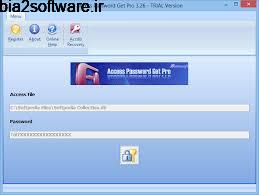 Access Password Get Pro 5.7.32.70 بازیابی پسورد دیتابیس های اکسس Access Password Get Pro 5.7.32.70 بازیابی پسورد دیتابیس های اکسس