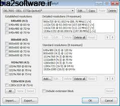 Custom Resolution Utility – CRU 1.4.2 تنظیم رزولوشن صفحه نمایش Custom Resolution Utility – CRU 1.4.2 تنظیم رزولوشن صفحه نمایش