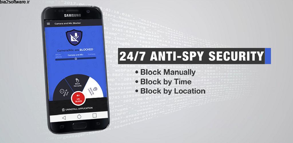 Camera and Microphone Blocker 1.0.6 اپلیکیشن قطع دسترسی برنامه ها به دوربین و میکروفون مخصوص اندروید Camera and Microphone Blocker 1.0.6 اپلیکیشن قطع دسترسی برنامه ها به دوربین و میکروفون مخصوص اندروید