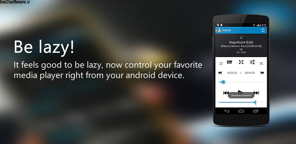 VLC Mobile Remote, PC Remote & Mac Remote Premium 2.3.8 اپلیکیشن کنترل کامل پلیر VLC با استفاده از گوشی مخصوص اندروید VLC Mobile Remote, PC Remote & Mac Remote Premium 2.3.8 اپلیکیشن کنترل کامل پلیر VLC با استفاده از گوشی مخصوص اندروید