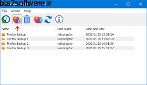 Simple Firefox Backup 1.0 پشتیبانگیری از اطلاعات مرورگر فایرفاکس Simple Firefox Backup 1.0 پشتیبانگیری از اطلاعات مرورگر فایرفاکس