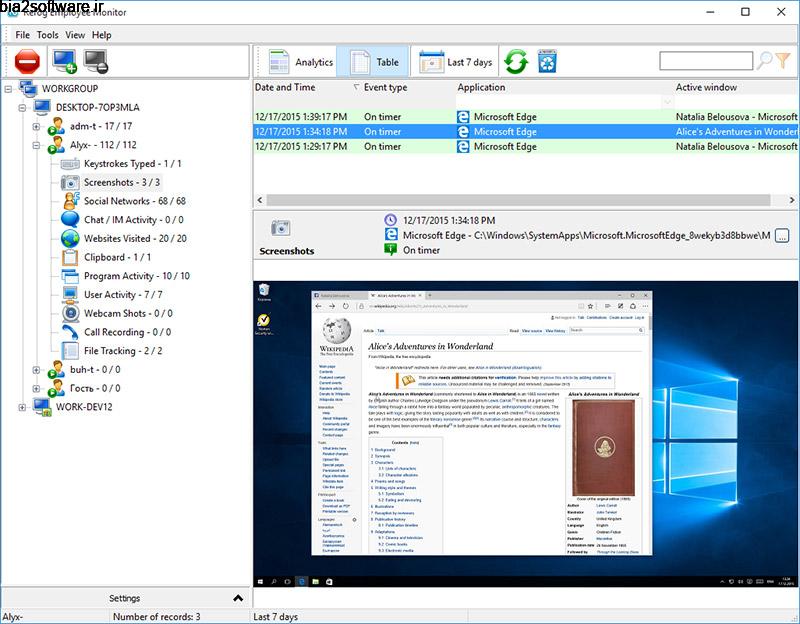 Mipko Employee / Terminal Monitor 8.9.3.3150 نظارت بر سیستمها در شبکه Mipko Employee / Terminal Monitor 8.9.3.3150 نظارت بر سیستمها در شبکه