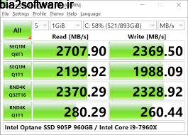 CrystalDiskMark 7.0.0g تست سرعت هارد دیسک CrystalDiskMark 7.0.0g تست سرعت هارد دیسک