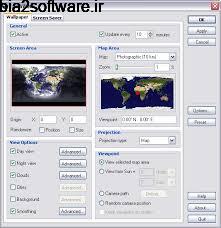 EarthView 6.2.6 مشاهده کره زمین در دسکتاپ EarthView 6.2.6 مشاهده کره زمین در دسکتاپ