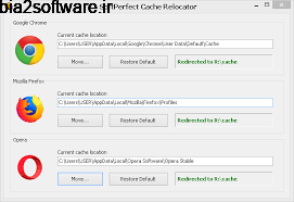 SoftPerfect Cache Relocator 1.4 بهبود سرعت مرورگرهای وب SoftPerfect Cache Relocator 1.4 بهبود سرعت مرورگرهای وب