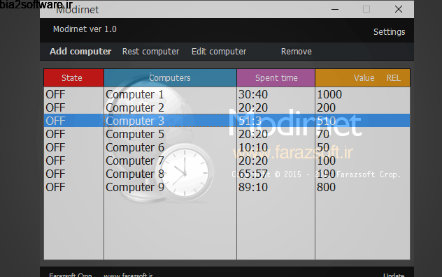 Modirnet 1.0 مدیرنت؛ ابزاری قدرتمند برای مدیریت گیم نت Modirnet 1.0 مدیرنت؛ ابزاری قدرتمند برای مدیریت گیم نت