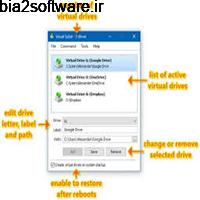 NTWind Visual Subst 2.7 دسترسی سریع به درایوهای ابری NTWind Visual Subst 2.7 دسترسی سریع به درایوهای ابری