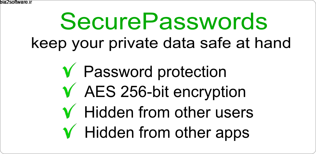 Password Notes PRO 2019.09.23 رمزگذاری یادداشت ها اندروید Password Notes PRO 2019.09.23 رمزگذاری یادداشت ها اندروید