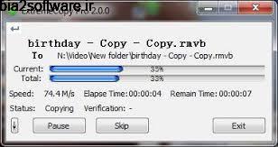 ExtremeCopy 2.1.0 ابزار کپی پرسرعت فایلها در ویندوز ExtremeCopy 2.1.0 ابزار کپی پرسرعت فایلها در ویندوز