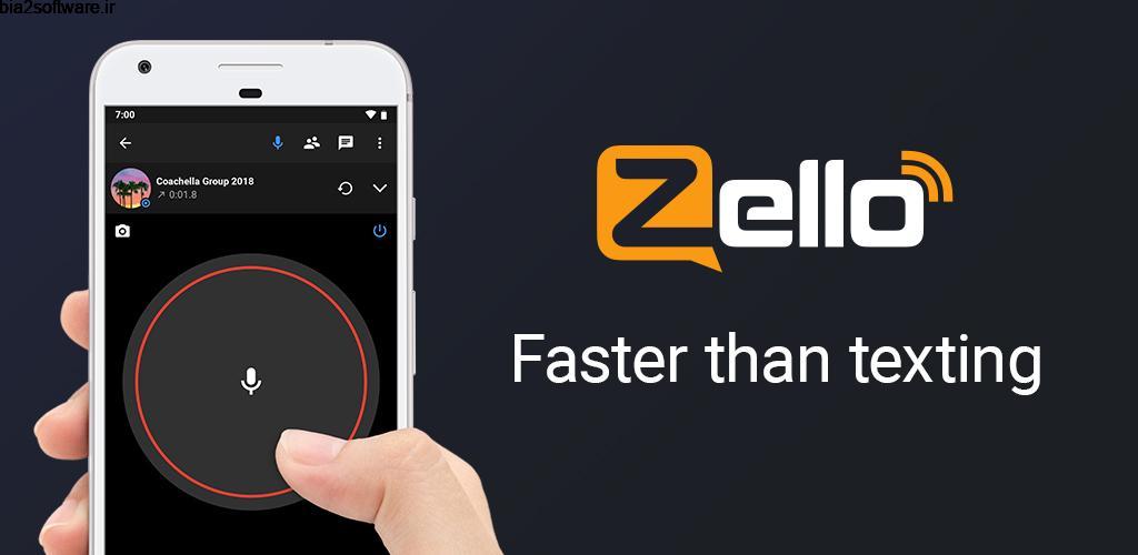 Zello PTT Walkie Talkie 4.84 پیام رسان واکی تاکی اندروید! Zello PTT Walkie Talkie 4.84 پیام رسان واکی تاکی اندروید!