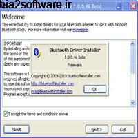 Bluetooth Driver Installer 1.0.0.133b درایور بلوتوث Bluetooth Driver Installer 1.0.0.133b درایور بلوتوث