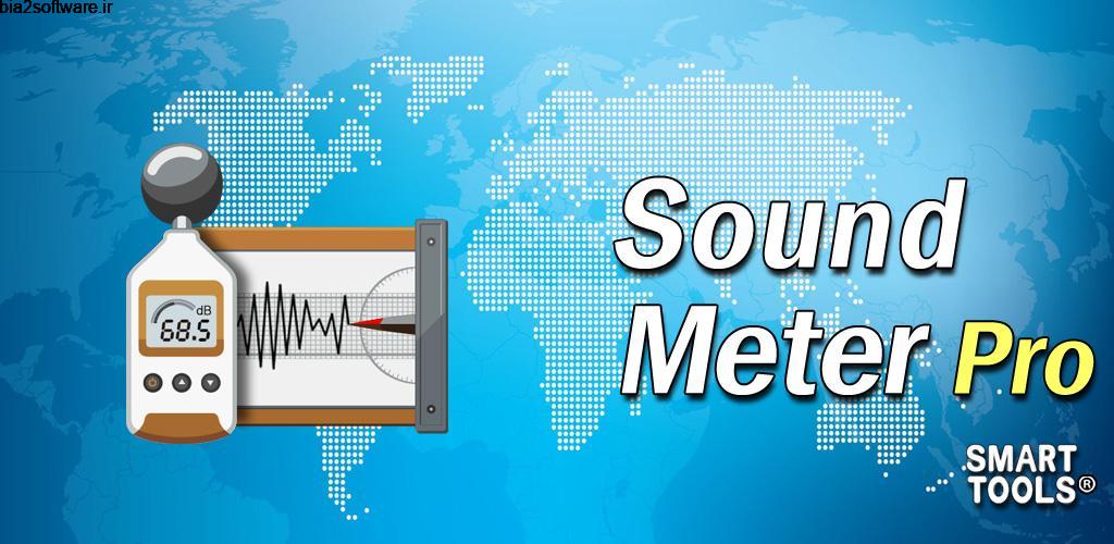 Sound Meter Pro 2.5.10 اندازه گیری شدت صدای محیط مخصوص اندروید Sound Meter Pro 2.5.10 اندازه گیری شدت صدای محیط مخصوص اندروید