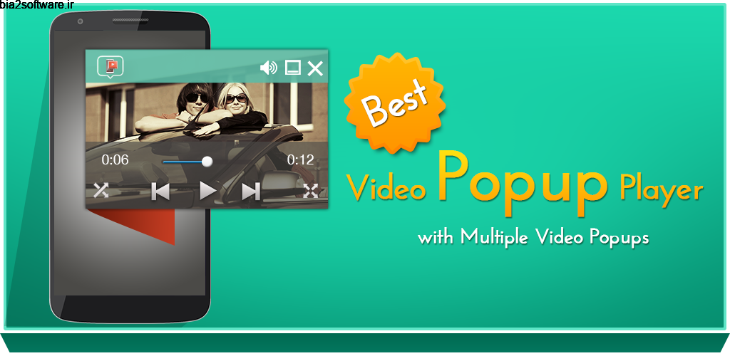 Video Popup Player Floating Pro 1.46 ویدئو پلیر شناور اندروید Video Popup Player Floating Pro 1.46 ویدئو پلیر شناور اندروید