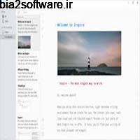 Inspire 2.23.1.156 فضایی خاص و زیبا برای تولید کنندگان محتوای متنی Inspire 2.23.1.156 فضایی خاص و زیبا برای تولید کنندگان محتوای متنی