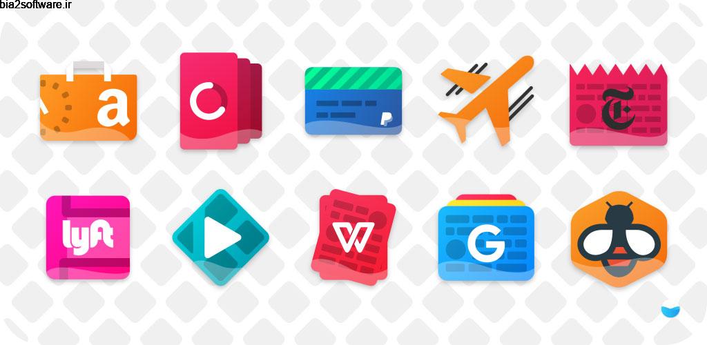 Glaze Icon Pack 6.1.0 آیکون پک با رنگ های متریال و لعابی مخصوص اندروید Glaze Icon Pack 6.1.0 آیکون پک با رنگ های متریال و لعابی مخصوص اندروید