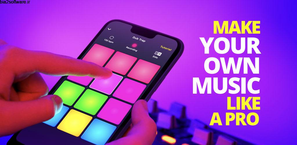 Drum Pad Machine – Beat Maker Premium 2.6.0 میکس بیت ها موزیک مخصوص اندروید Drum Pad Machine – Beat Maker Premium 2.6.0 میکس بیت ها موزیک مخصوص اندروید