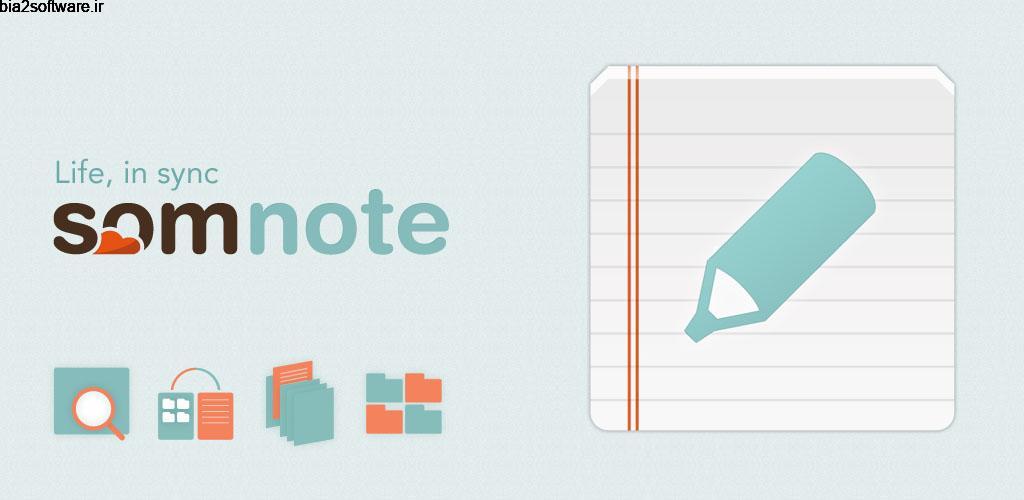 SomNote – Beautiful note app 2.3.13 یادداشت برداری اندروید SomNote – Beautiful note app 2.3.13 یادداشت برداری اندروید