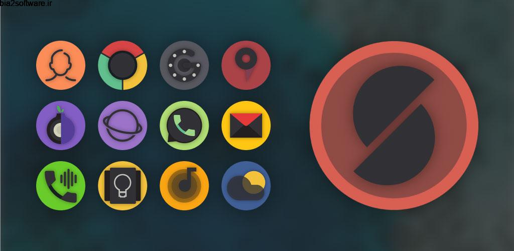 Smoon UI – Rounded Icon Pack 1.5 آیکون پک دایره ای شکل زیبا مخصوص اندروید Smoon UI – Rounded Icon Pack 1.5 آیکون پک دایره ای شکل زیبا مخصوص اندروید