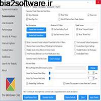 Ultimate Windows Tweaker 4.7.0 for Windows 10 تنظیمات پیشرفته ویندوز Ultimate Windows Tweaker 4.7.0 for Windows 10 تنظیمات پیشرفته ویندوز