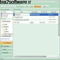 Efficient Password Manager Pro 5.60 Build 555 مدیریت پسورد Efficient Password Manager Pro 5.60 Build 555 مدیریت پسورد