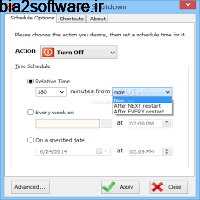 Auto Shutdowner 1.2 زمانبندی و خاموش کردن خودکار رایانه Auto Shutdowner 1.2 زمانبندی و خاموش کردن خودکار رایانه