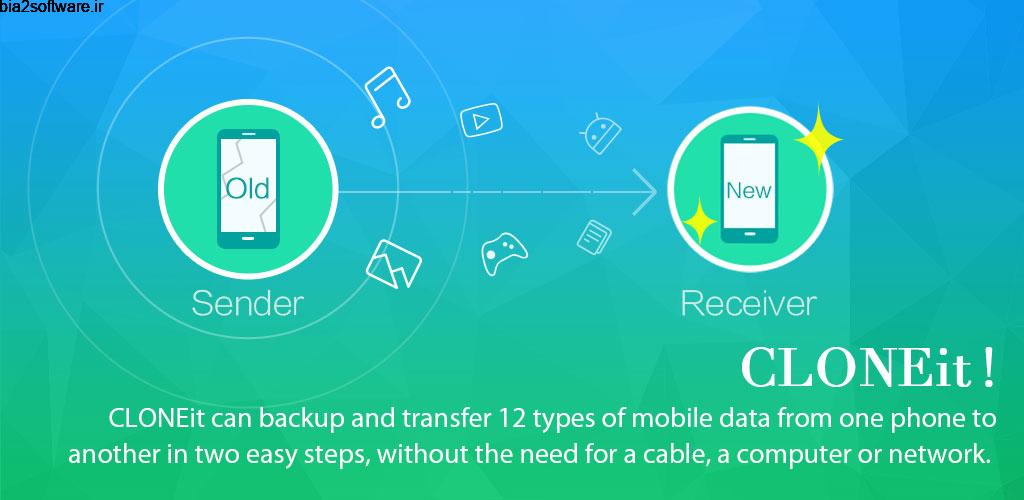 CLONEit – Batch Copy All Data 2.1.28_ww کپی و انتقال سریع اطلاعات اندروید ! CLONEit – Batch Copy All Data 2.1.28_ww کپی و انتقال سریع اطلاعات اندروید !