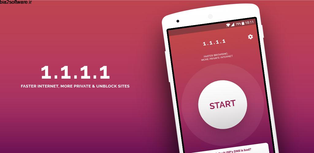One DNS – Faster, Private Internet & Unblock Sites 1.0.3 افزایش سریع سرعت اینترنت اندروید! One DNS – Faster, Private Internet & Unblock Sites 1.0.3 افزایش سریع سرعت اینترنت اندروید!
