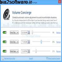 Volume Concierge 2.1.2 تنظیم هوشمندانه حجم صدا در ویندوز Volume Concierge 2.1.2 تنظیم هوشمندانه حجم صدا در ویندوز