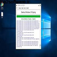 Destroy Windows 10 Spying 2.2.2.2 جلوگیری از مصرف غیرمجاز اینترنت ویندوز 10 Destroy Windows 10 Spying 2.2.2.2 جلوگیری از مصرف غیرمجاز اینترنت ویندوز 10