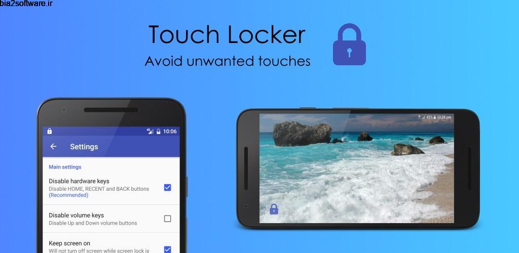 Touch Blocker – Block screen touch 2.2.0 قفل لمس صفحه نمایش دستگاه های اندروید ! Touch Blocker – Block screen touch 2.2.0 قفل لمس صفحه نمایش دستگاه های اندروید !
