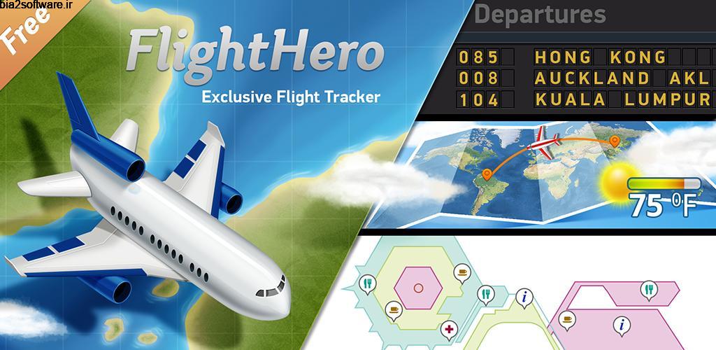 Airline Flight Status Tracker 2.9.1 پیگیری اطلاعات پرواز اندروید Airline Flight Status Tracker 2.9.1 پیگیری اطلاعات پرواز اندروید