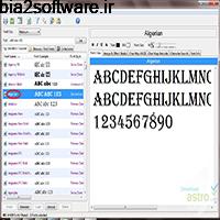 X-Fonter 10.0 مدیریت و گروه بندی فونت ها X-Fonter 10.0 مدیریت و گروه بندی فونت ها