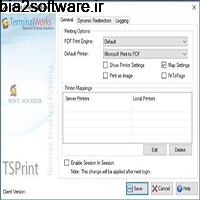 TerminalWorks TSPrint Server 3.0.2.4 پرینت گرفتن از راه دور TerminalWorks TSPrint Server 3.0.2.4 پرینت گرفتن از راه دور