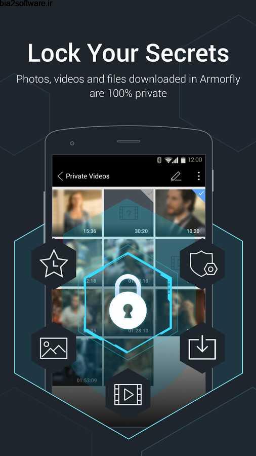 Armorfly Browser Downloader 1.1.07.0032 مرورگر و دانلود منیجر امن اندروید ! Armorfly Browser Downloader 1.1.07.0032 مرورگر و دانلود منیجر امن اندروید !