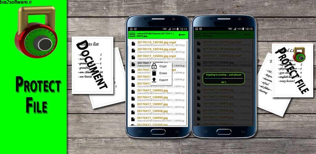 Protect File Pro 9.0.0 محافظت از فایل ها اندروید ! Protect File Pro 9.0.0 محافظت از فایل ها اندروید !