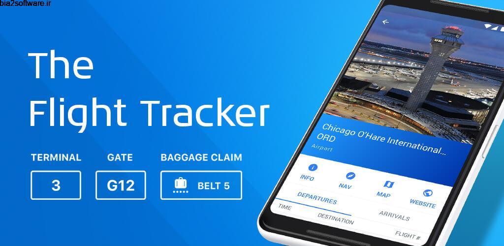 The Flight Tracker 2.6.1 پیگیری پرواز ها مخصوص اندروید The Flight Tracker 2.6.1 پیگیری پرواز ها مخصوص اندروید