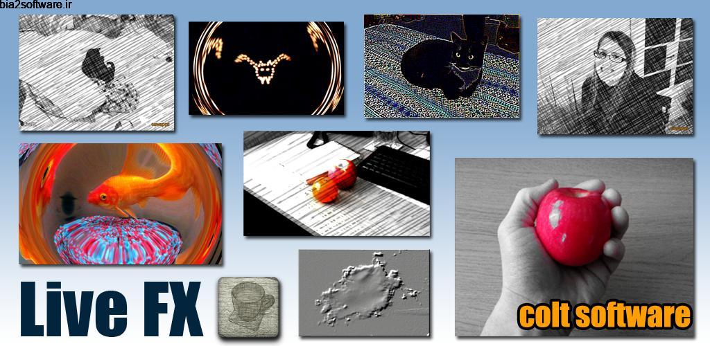 Live FX Camera effects Full 2.09b دوربین همراه با افکت زنده مخصوص اندروید Live FX Camera effects Full 2.09b دوربین همراه با افکت زنده مخصوص اندروید