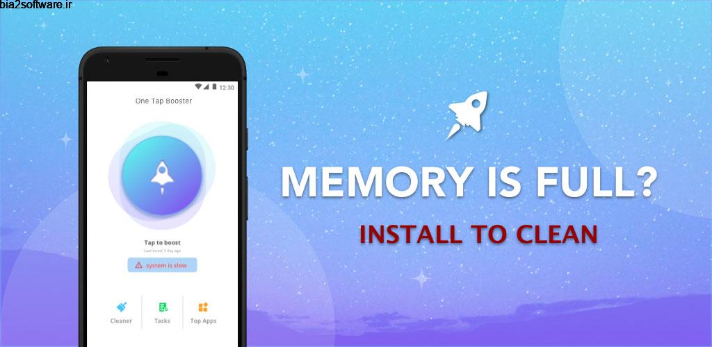 One Tap Cleaner – Phone Cleaner and Speed Booster 1.0.40 افزایش سرعت و بهینه سازی دستگاه های اندروید ! One Tap Cleaner – Phone Cleaner and Speed Booster 1.0.40 افزایش سرعت و بهینه سازی دستگاه های اندروید !