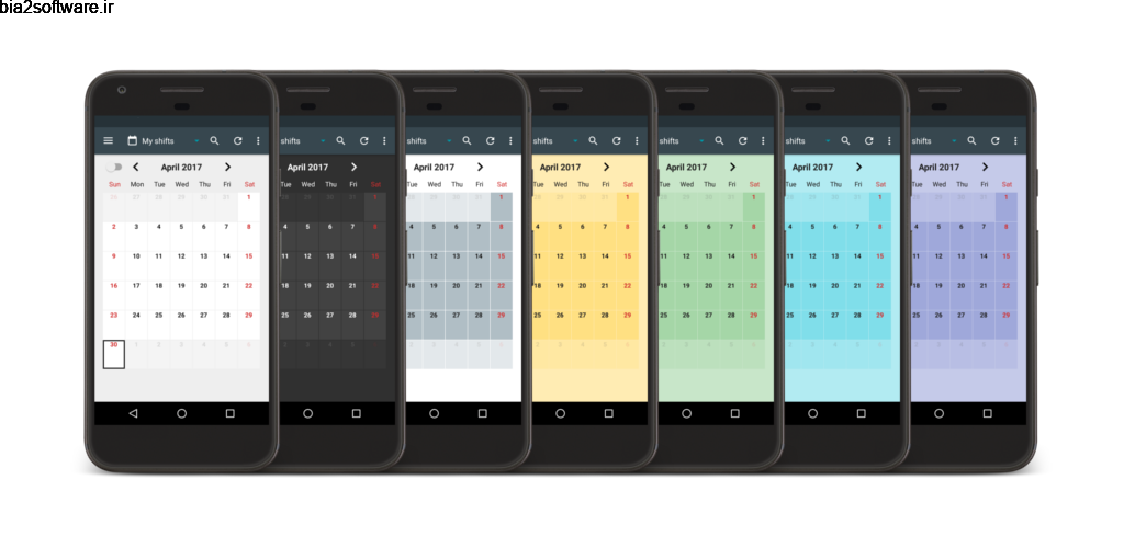 Shift Calendar Premium 1.8.7 تقویم تنظیم شیفت کاری مخصوص اندروید! Shift Calendar Premium 1.8.7 تقویم تنظیم شیفت کاری مخصوص اندروید!