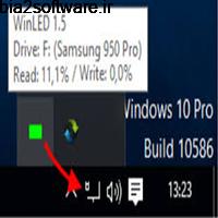 WinLED 1.5 نشانگر LED برای نظارت بر فعالیت هارد دیسک WinLED 1.5 نشانگر LED برای نظارت بر فعالیت هارد دیسک