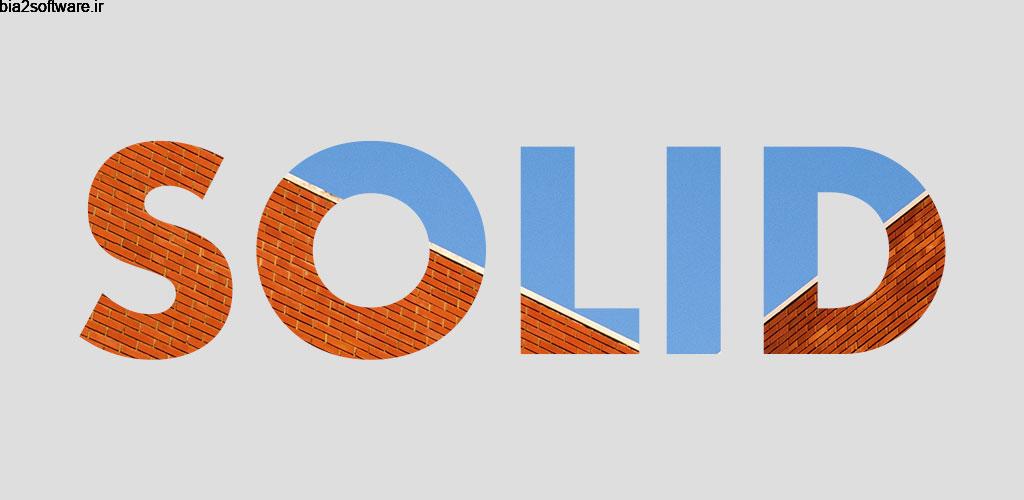 Solid – Text Mask & Shapes Premium 1.1 ویرایشگر حرفه ای و مدرن تصاویر اندروید ! Solid – Text Mask & Shapes Premium 1.1 ویرایشگر حرفه ای و مدرن تصاویر اندروید !