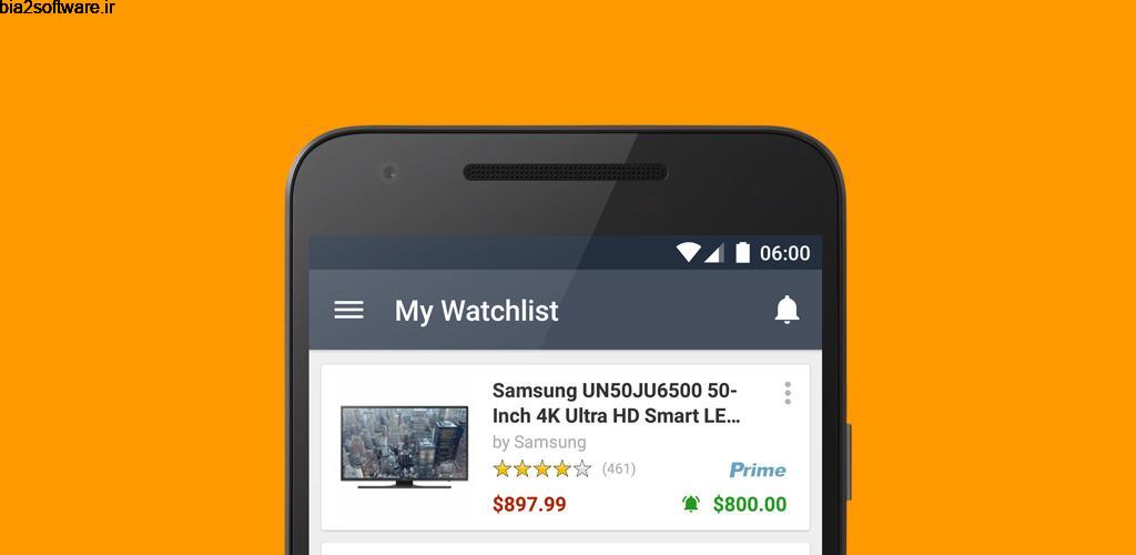 Price Alert for Amazon Full 2.5.3 هشدار تغییرات قیمت فروشگاه آمازون اندروید Price Alert for Amazon Full 2.5.3 هشدار تغییرات قیمت فروشگاه آمازون اندروید