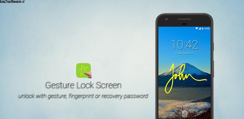 Gesture Lock Screen PRO 2.4.7 لاک اسکرین با الگوی دلخواه در اندروید ! Gesture Lock Screen PRO 2.4.7 لاک اسکرین با الگوی دلخواه در اندروید !